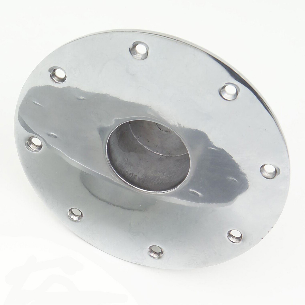 Recessed Base for Stainless Steel Table Leg | Surejust Replacement Base