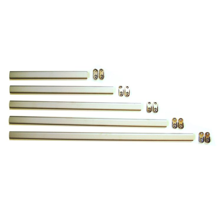 Aluminium Wardrobe Rail | Marine and Motorhome | 1000mm