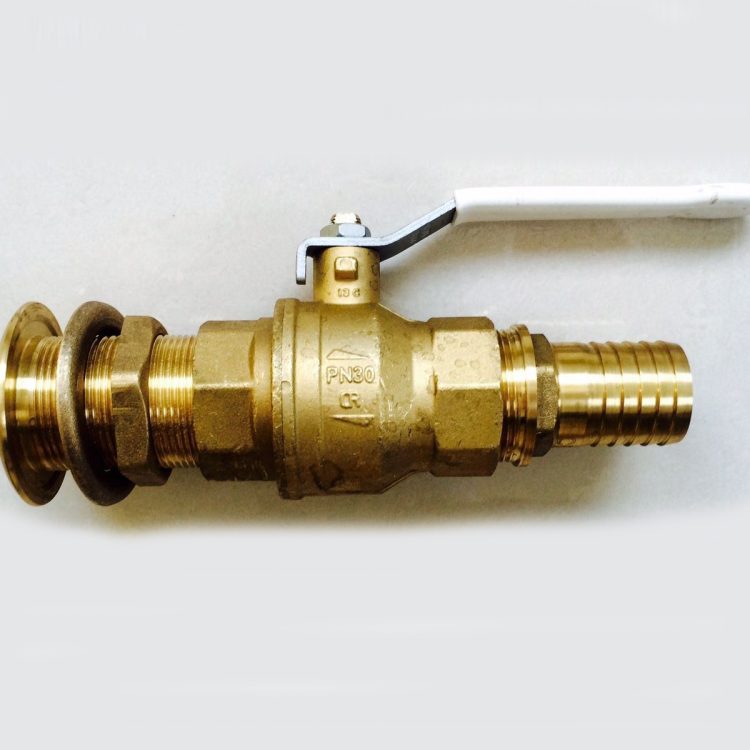 DZR Ball Valve with Skin Fitting and Hose Connector | WRAS Approved | All Sizes